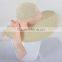 lady crochet paper hat / summer hat / dress hat