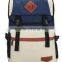 canvas school backpack rucksack teenagers laptop backpack