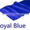 hot selling ployester satin table runner for wedding decoration, royal blue color