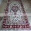 5x8 Chinese Light Color Hand-made Stylish Turkey Modern silk /wool Carpet