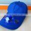 custom blank blue baseball solar fan cap