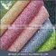 Factory price Durable Anti-fire glitter leather fabric