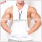 Low Cut Sides Plain 100% Polyester Dry Fit Racerback Stringer Muscle Hoodie                        
                                                Quality Choice