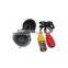 wired 12V DC Home security wide angle SONY CCD peephole door camera