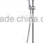 Cheapest chrome bathtub brass shower set faucets