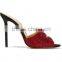 Catwalk sandals slippers red diamond luxury summer new arrival slipper shoes sexy women slipper sandals