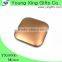 Pretty foldable square aluminium compact mirror