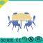kids kindergarten plastic chair,wood and iron indoor furniture
