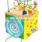 EN71 continued selling wooden intelligent beads toys OEM/ODM educational wooden baby toys