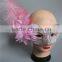 Wholesale Masquerade Mask Ostrich Feather Decorations