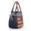 2053 Paparazzi original design denim tote bag jeans ladies handbag 2016