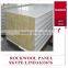 factory price V950 type Fire resistant rockwool steel sandwich wall panel