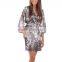 japanese kimono robe silk chinese printed bridesmaid cover up cheap women beach dresses                        
                                                Quality Choice