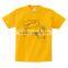 Unisex Shirts funny Human motif Casual Simple multi color Short Sleeve Tees