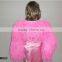 white Ostrich Feather fringe trim LZBYM053