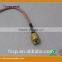 RG316 Cable Assembly with RP-SMA Male Crimp to MMCX Male Crimp Connectors