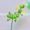 4 Inch Caterpillar with Umberlla Garden Decoration Plastic, Garden Sticks