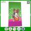 wholesale custom printed cartoon microfiber bath towels for children
