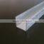 Cold formed c profile, galvanized profile, c-shaped metal profile