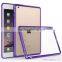 Colorful clear crystal 2 in 1 TPU unltraslim case for Apple iPad mini 2/3