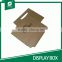 CHINA FACTORY SUPPLIER CUSTOM MADE BROWN PAPER DISPLAY BEER BOX SIX WINE BOTTLES HOLDERS