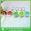 Plastic Round Shaped Led Key Chain Light