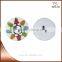 Sewing 2 Holes colorful trees Round Pattern Wood Buttons 2.5cm