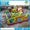Popular 0.55mm PVC kids inflatable amusement park, inflatanble cartoon kids playground for sale