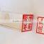 Customized office set promotional crystal clear stamp