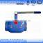 full welded 3 inch ball valve flanged type