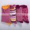 stripe women socks colorful design socks girls socks