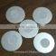 breathable vent liner for agrochemical bottle
