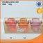 home & garden tealight candle holder colorful glass for Holiday decoration
