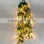 led Christmas decoration 2016 new product artificial ivy leaf plastic flower vine with led light for Christmas lighting