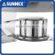 Sunnex Professional Bora Bora Range Round Roll Top Soup Warmer, 5ltr.x1 Bain Maries