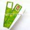 Long shape that is made the plastic folding ruler plastic advertising ruler