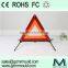 plastic and steel accident warning triangle