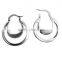 925 siler plated unique elegant design stylish and subtle earring