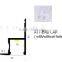 H Shape Extruded Ceiling Led Aluminum Profile for Bathroom Led Lighting