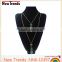 Wholesale charm natural stone chain pendant necklace jewelry