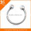 New Arrival twist Circular captive bead ring CBR body piercing jewelry