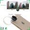 circular clip optical 10x macro lens camera 0.65x super wide angle lens mini portable phone dslr lens