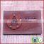 Custom pu leather patch the beautiful leather patch label