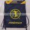 Promotional Cinch Up With Hang Tag Gym Sack Bag