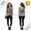 women blank sleeveless quality wholesale plain hoodies