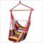 Deluxe Hanging Rope Chair Outdoor Porch Swing Yard Tree Hammock Chair Cotton Polyester