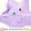 Fancy lavender 4'' little star felt kids coin purse with zipper closure new for 2015