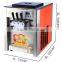 Commercial Counter Top Digital Three Flavors Soft Ice Cream Machine For Sale
