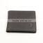 custom fashion black genuine leather wallet for men