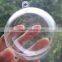 8cm Christmas Transparent Plastic Ball